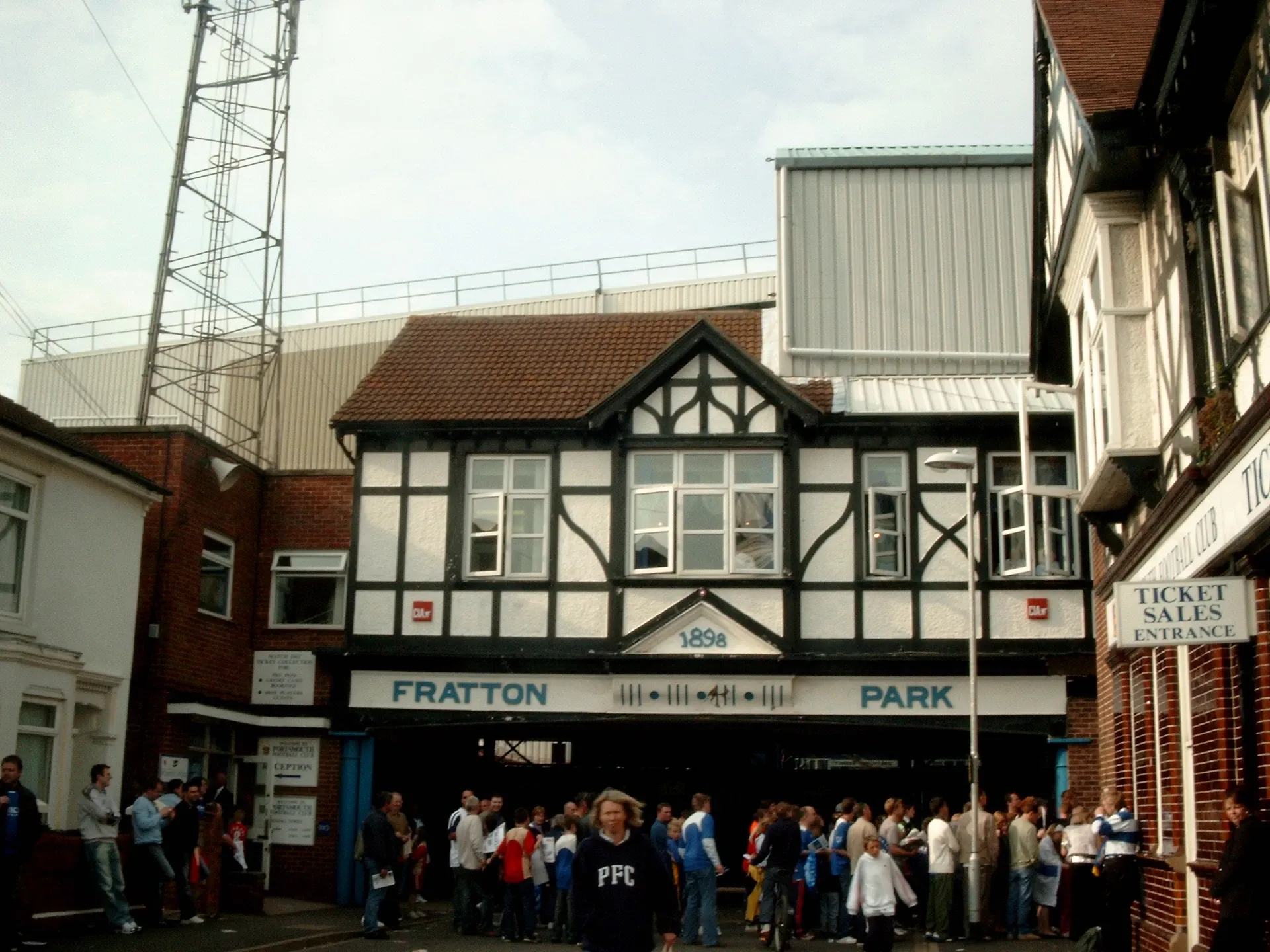 Fratton Park, home of Portsmouth