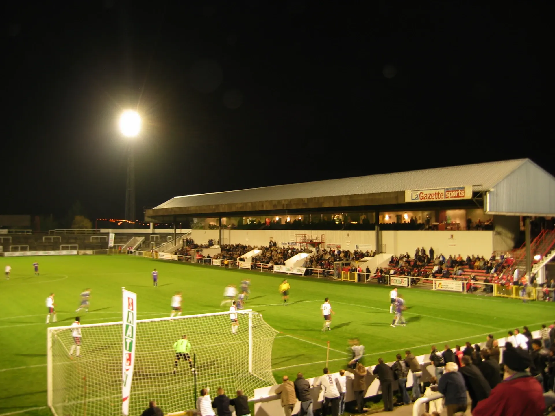 Stade de la Neuville, home of Olympic Charleroi