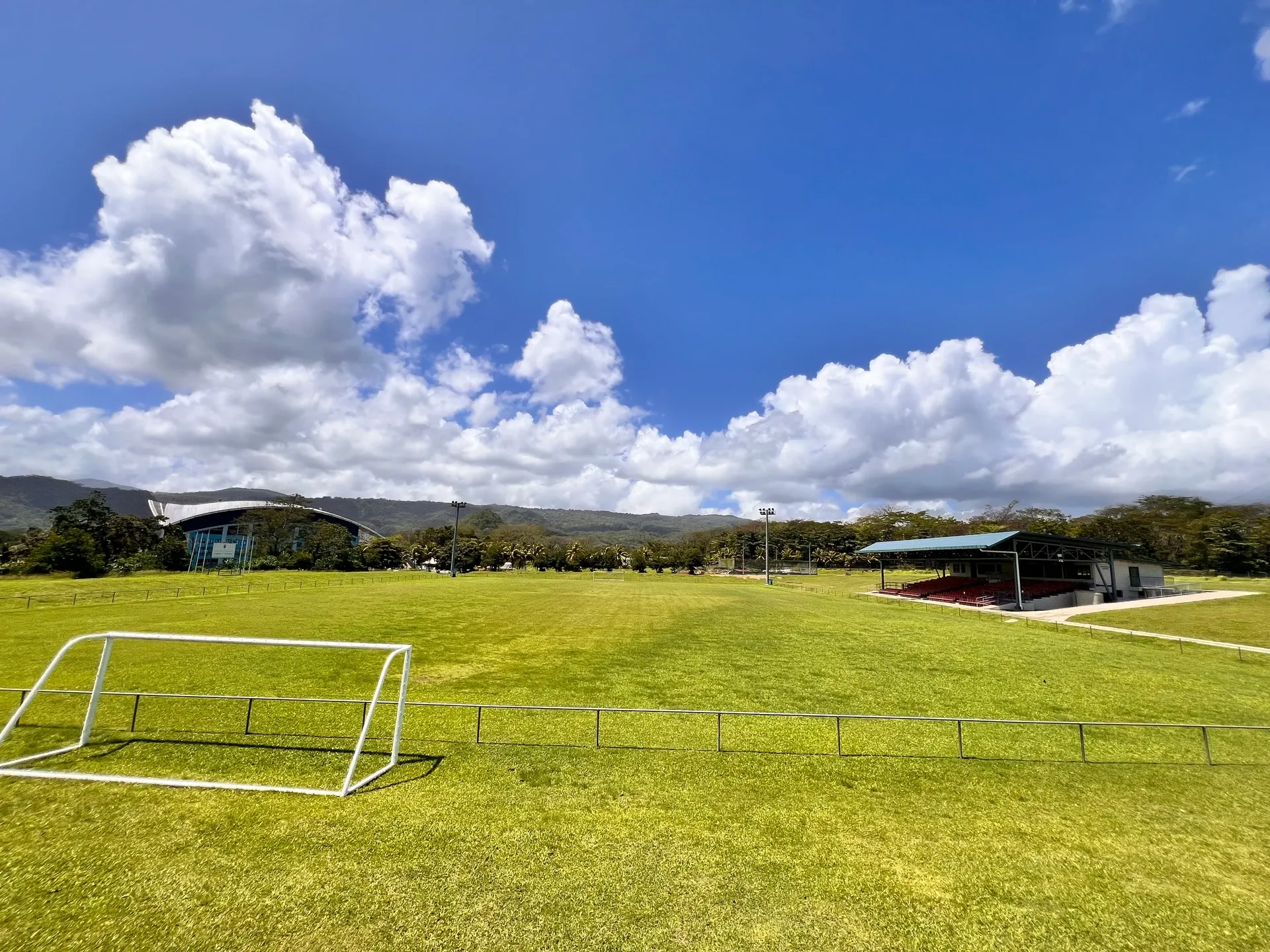 National Soccer Stadium Samoa, home of Samoa