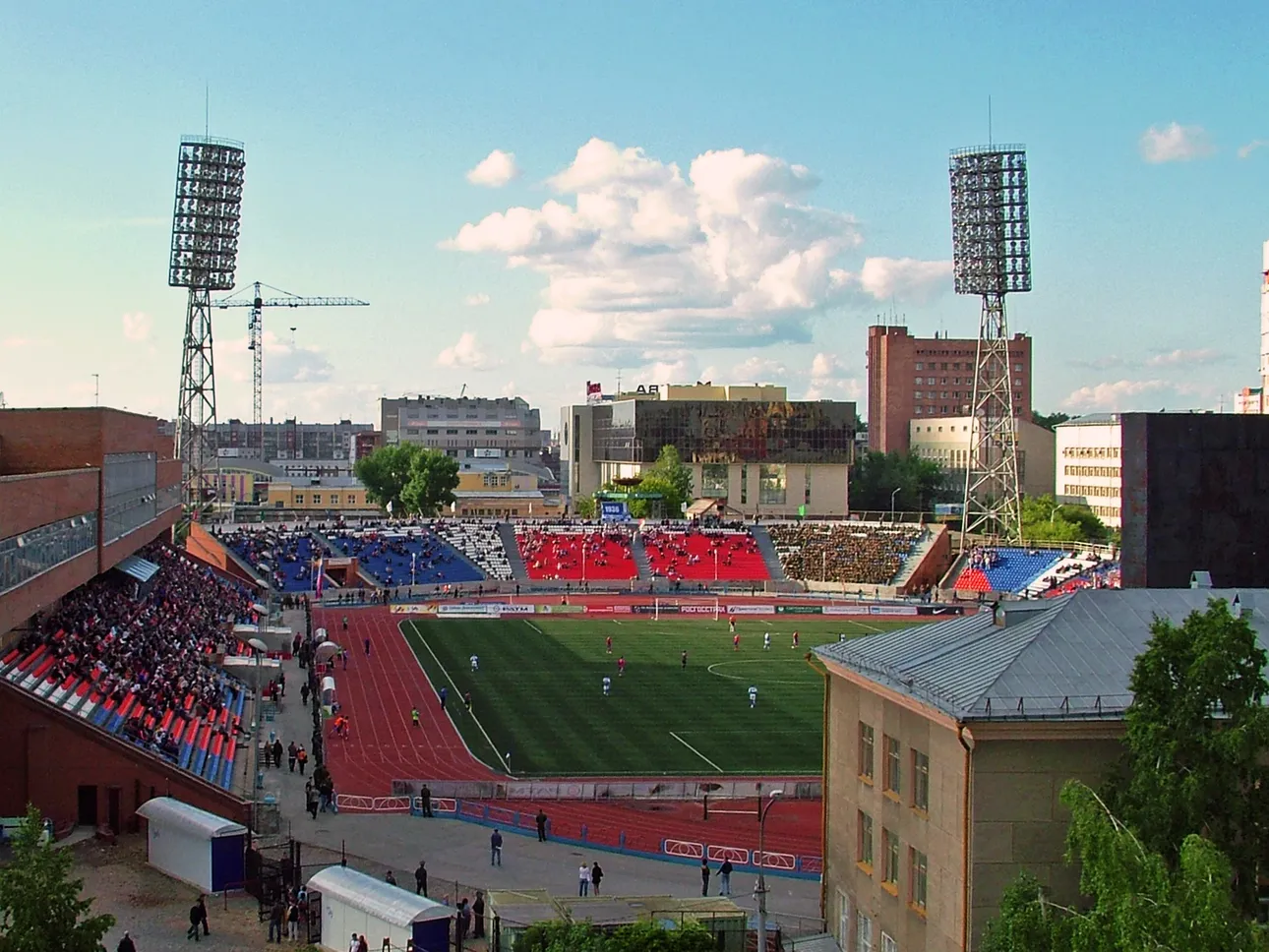 Stadion Spartak, home of Novosibirsk