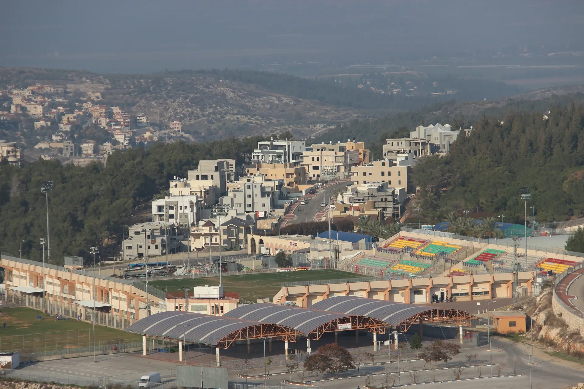 HaShalom Stadium, home of Hapoel Umm al-Fahm