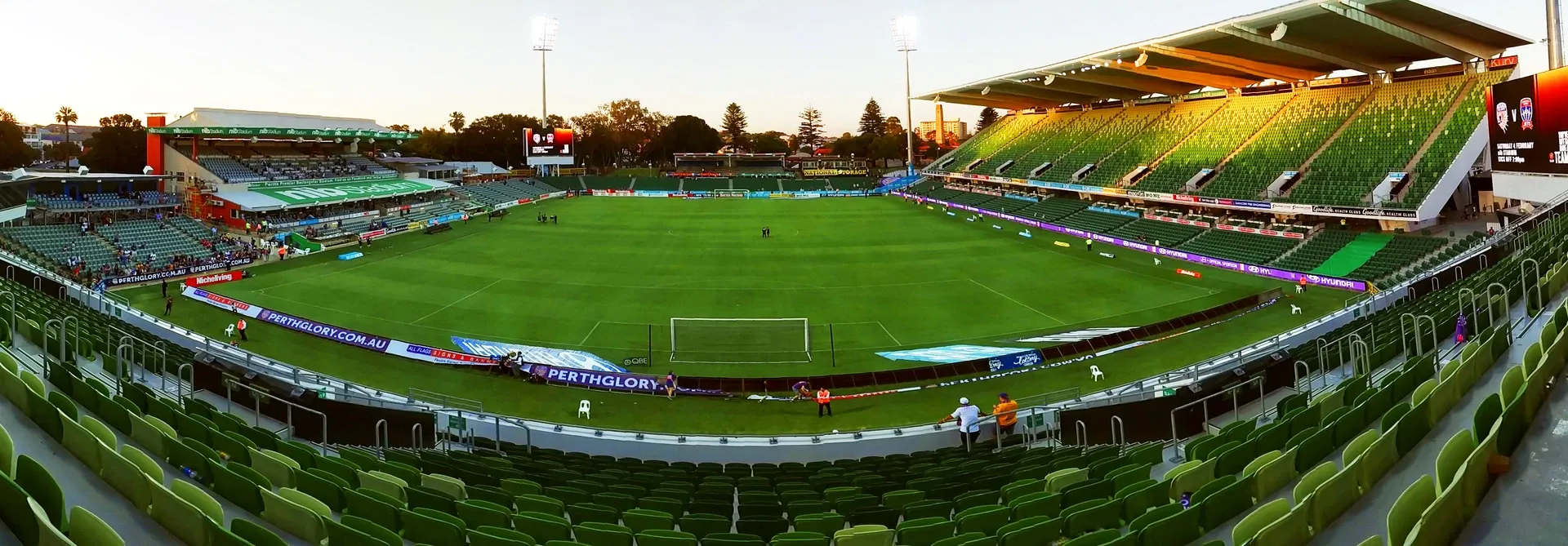 Perth Rectangular Stadium, home of Perth Glory FC