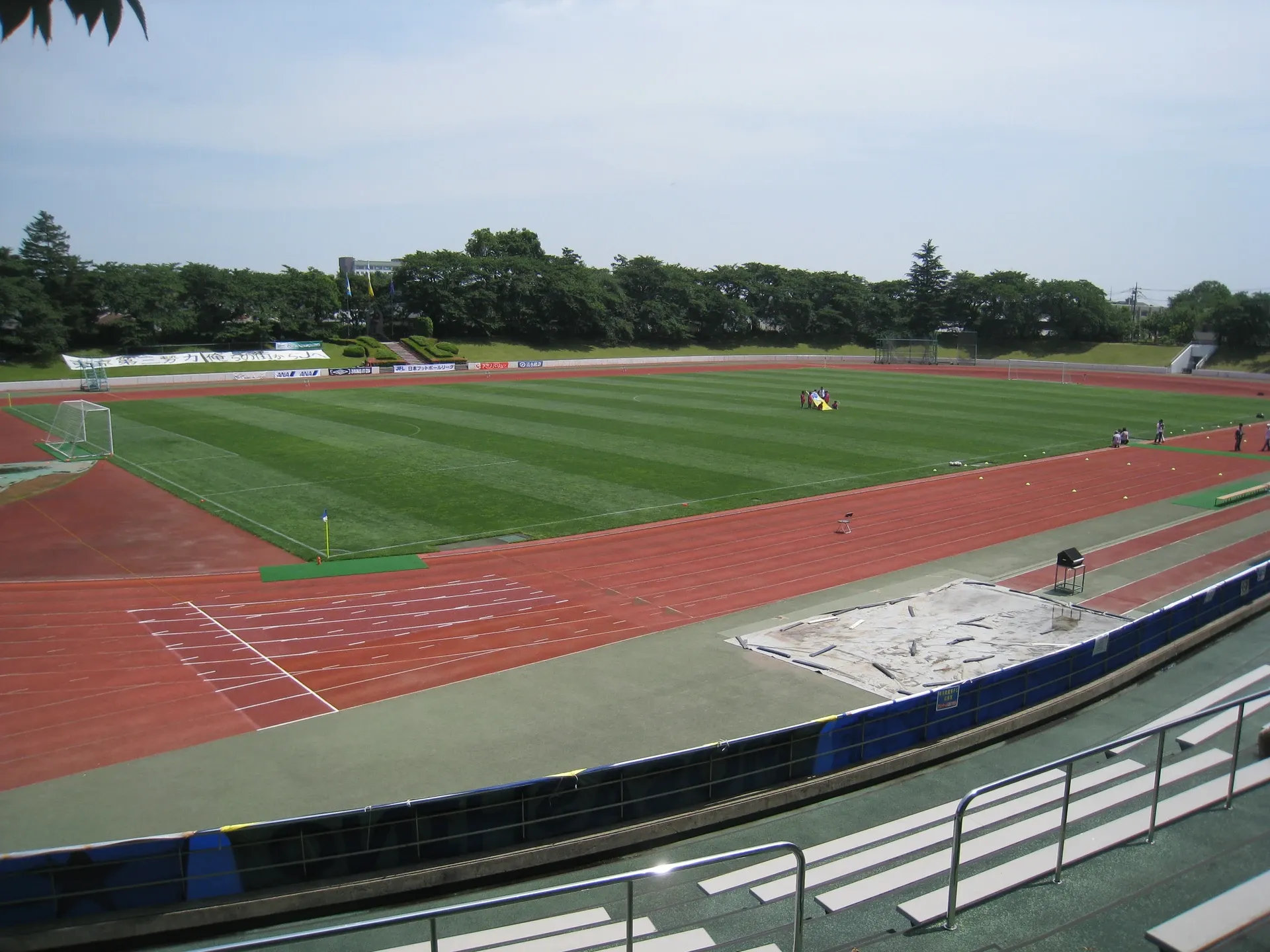 Musashino Municipal Stadium, home of Tokyo Musashino City