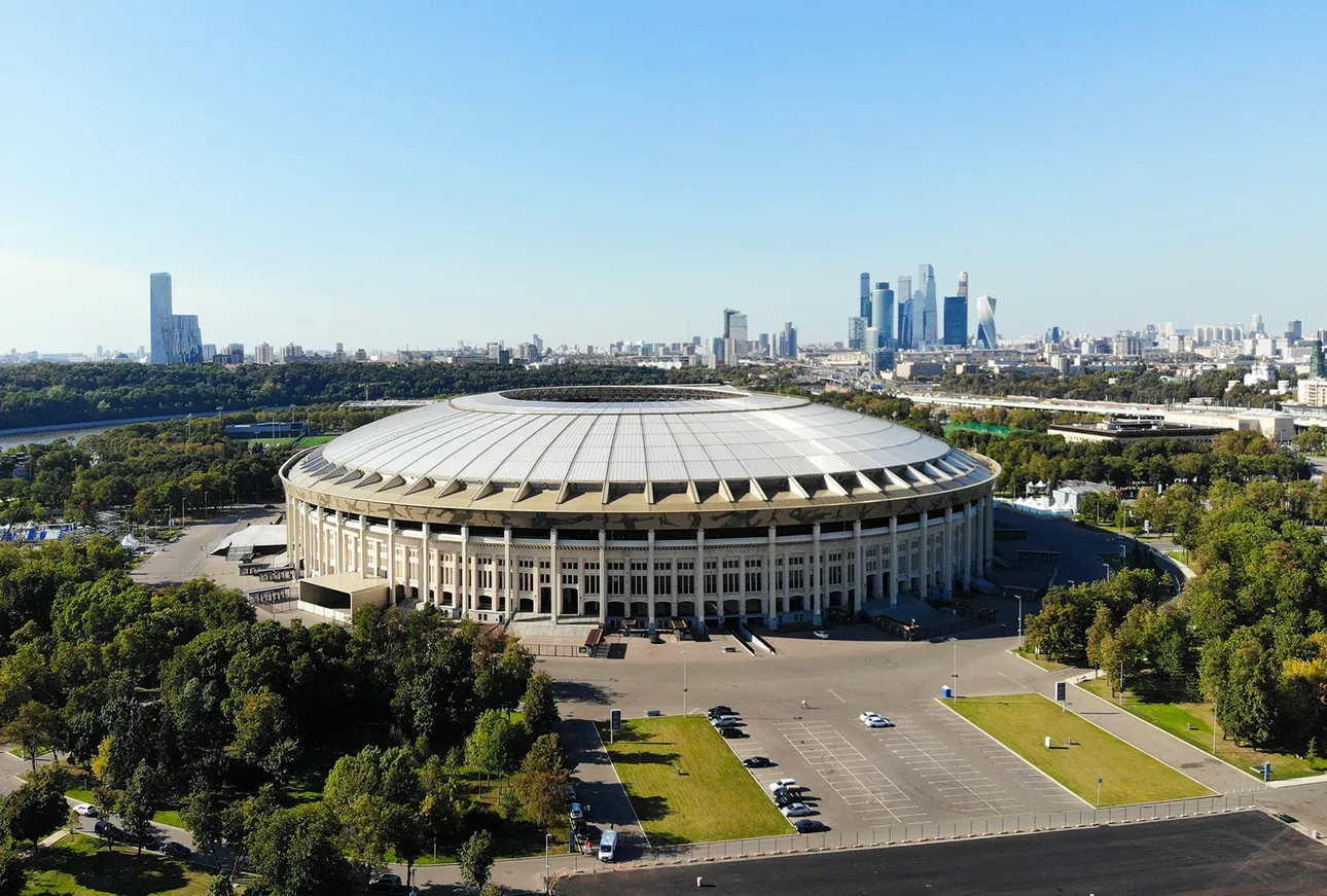 Stadion Luzhniki, home of Russia U21