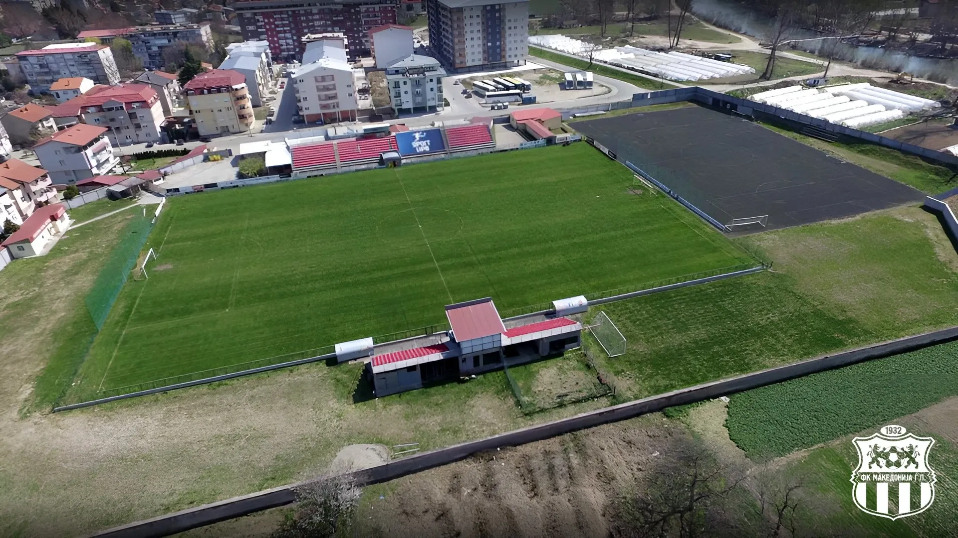 Stadion Gorče Petrov, home of Makedonija GjP