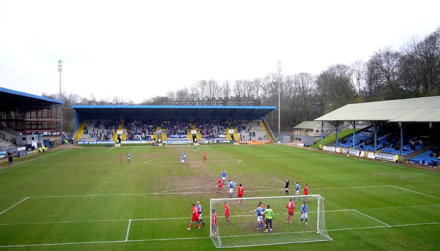 The Shay Stadium, home of FC Halifax Town