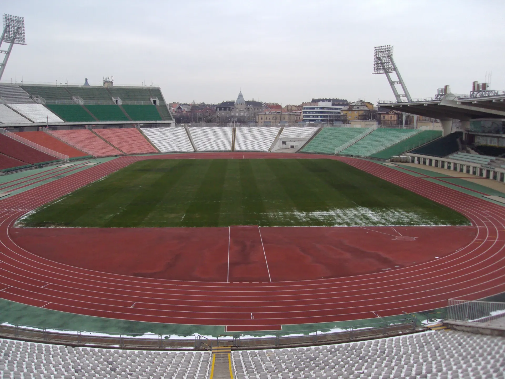 Puskás Ferenc Stadion, home of Hungary U21