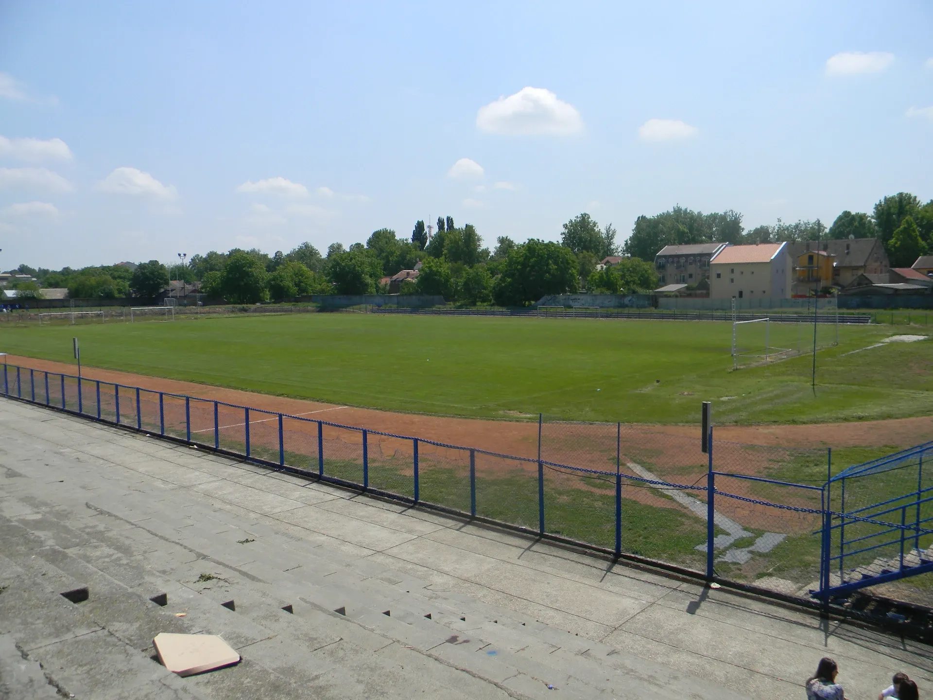 Gradski stadion, home of Dinamo Pančevo