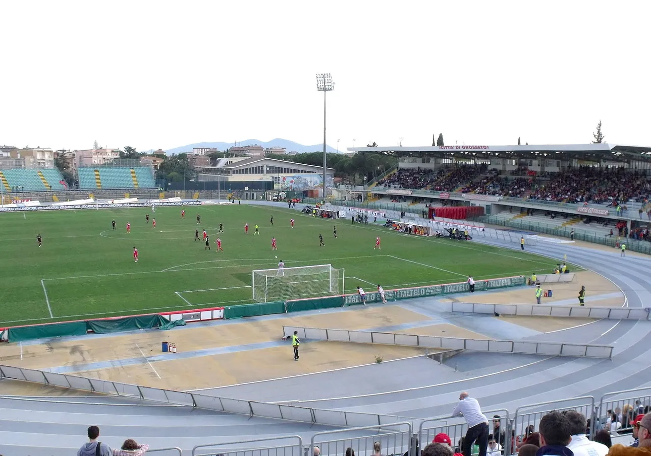 Stadio Olimpico Carlo Zecchini, home of SSD FC Grosseto
