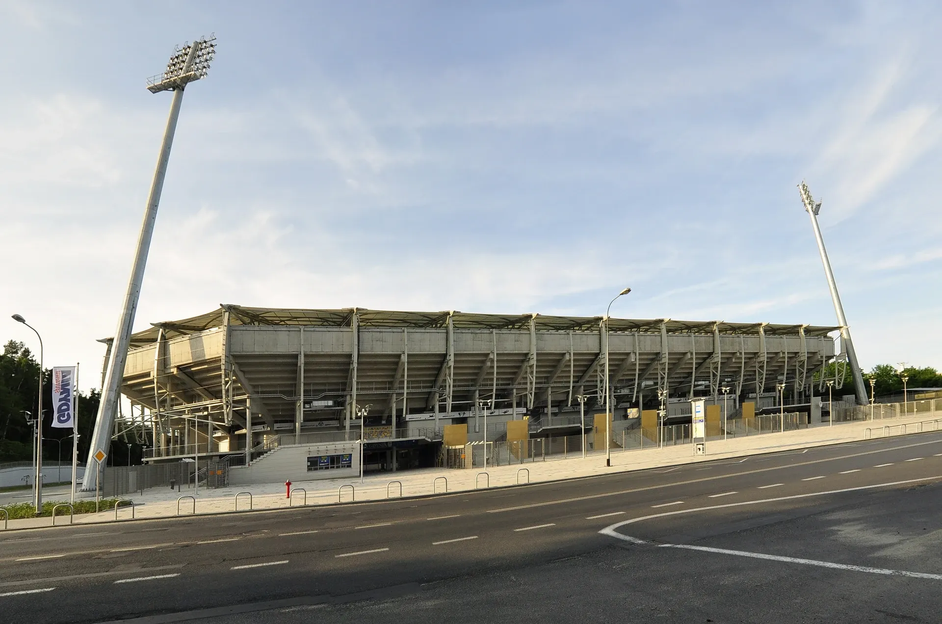 Stadion Miejski, home of Arka Gdynia