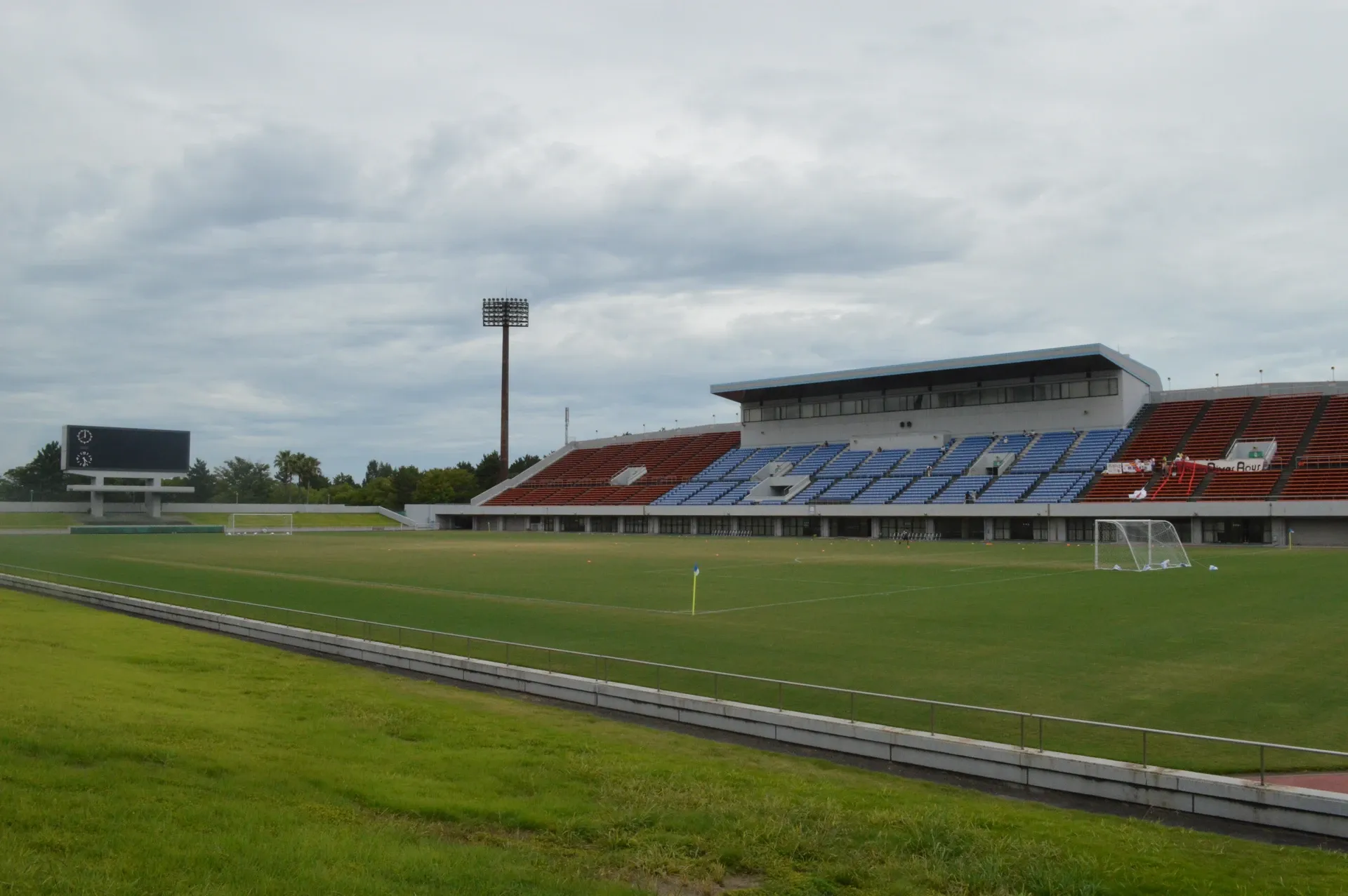 Nagoya Minato Stadium, home of Maruyasu Okazaki