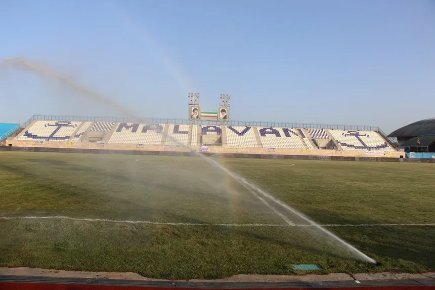 Takhti Stadium (Ebtedaye khiabane), home of Malavan