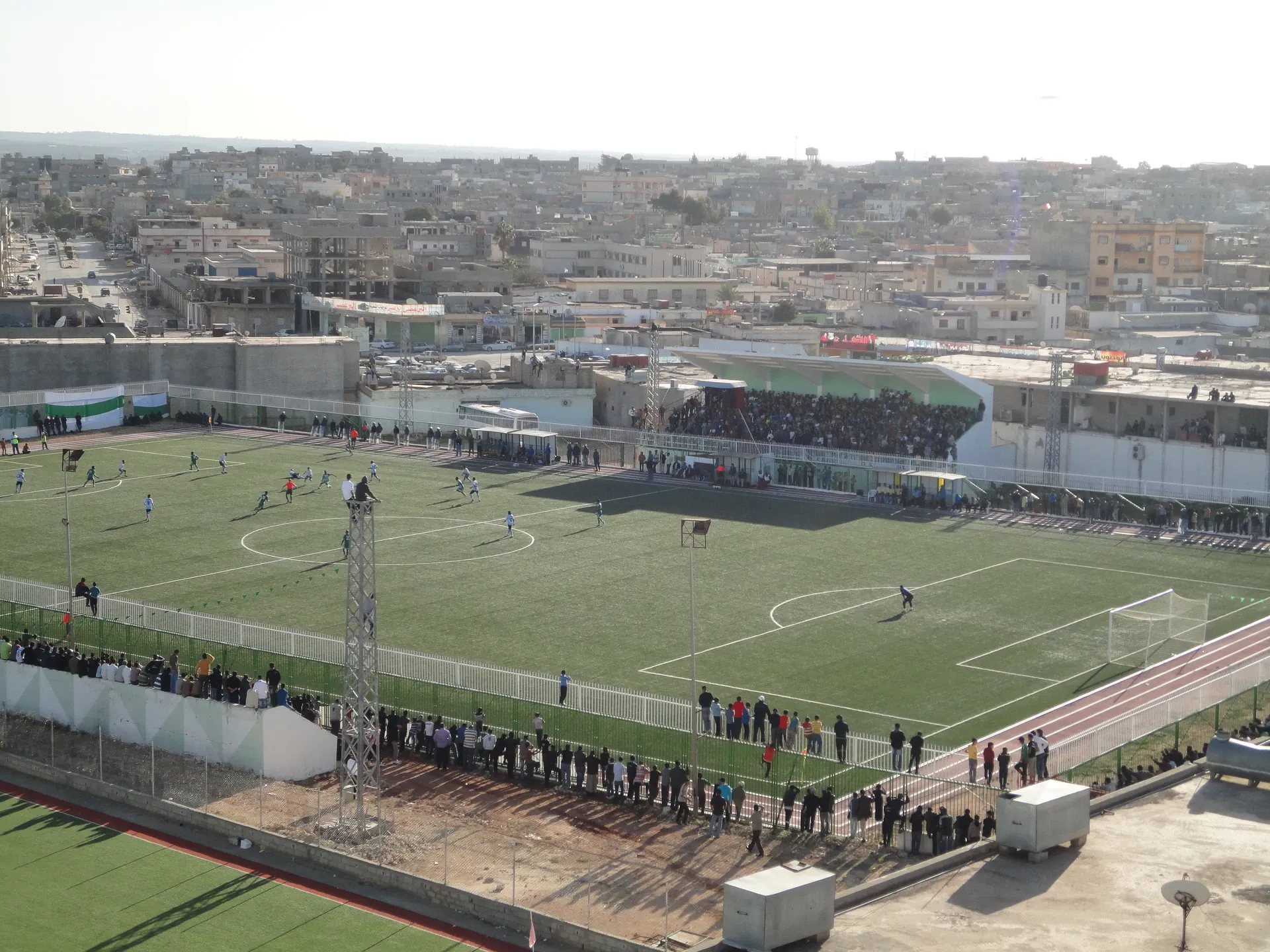 Al-Bayda Stadium (Al-Watheeq al Khadhraa), home of Al-Akhdar