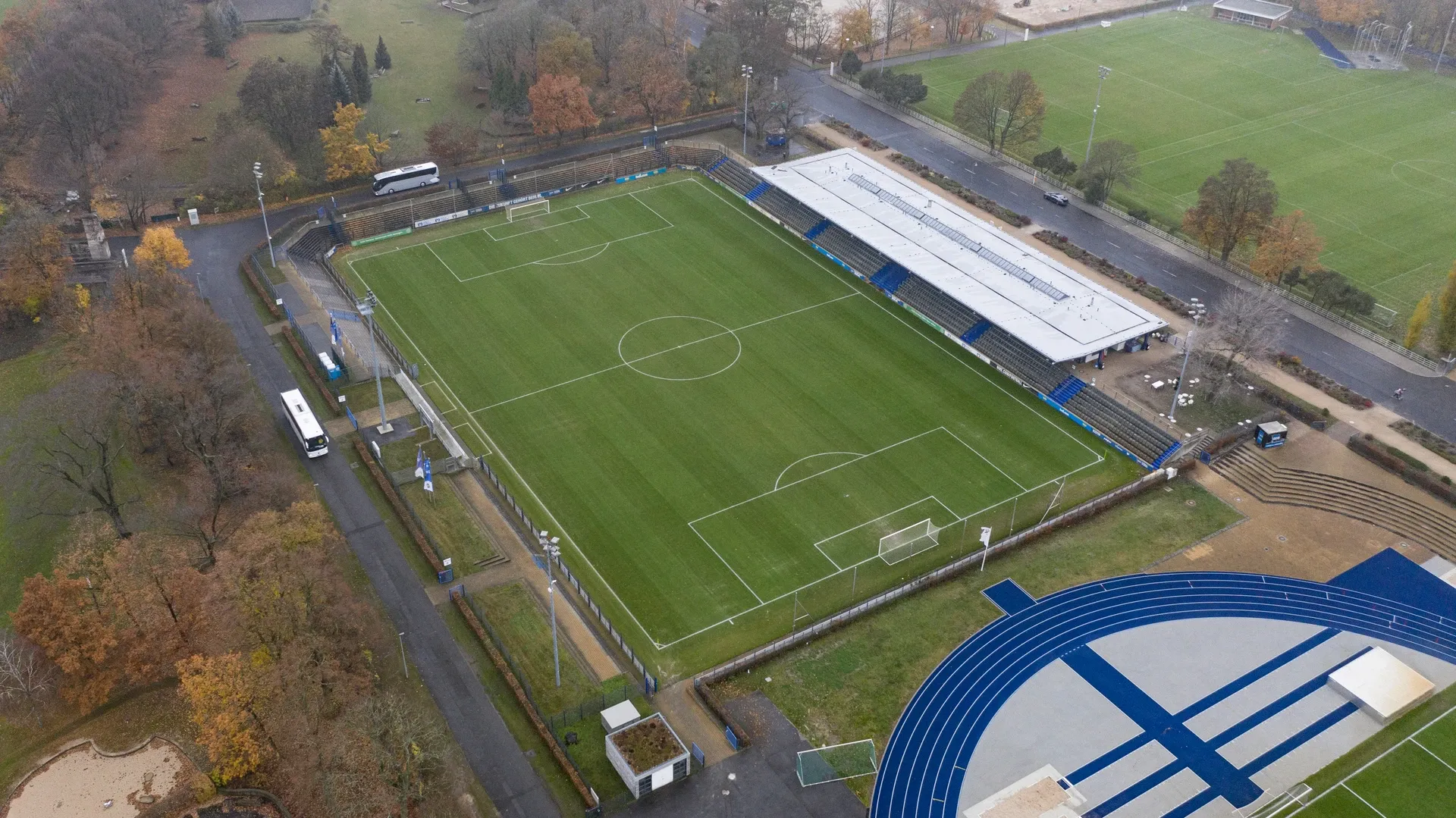 Olympiapark-Amateurstadion, home of Hertha BSC II