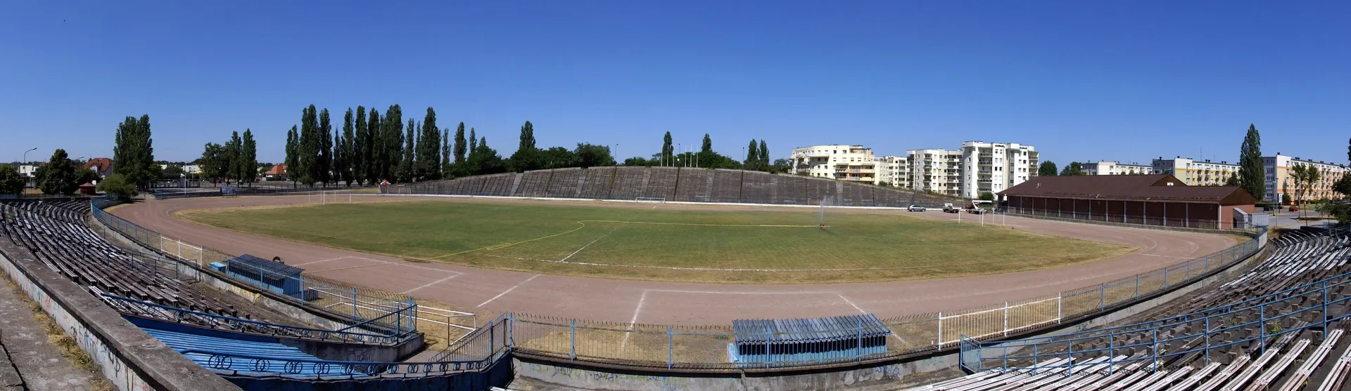 Stadion im. Czesława Kobusa, home of Chemik Bydgoszcz