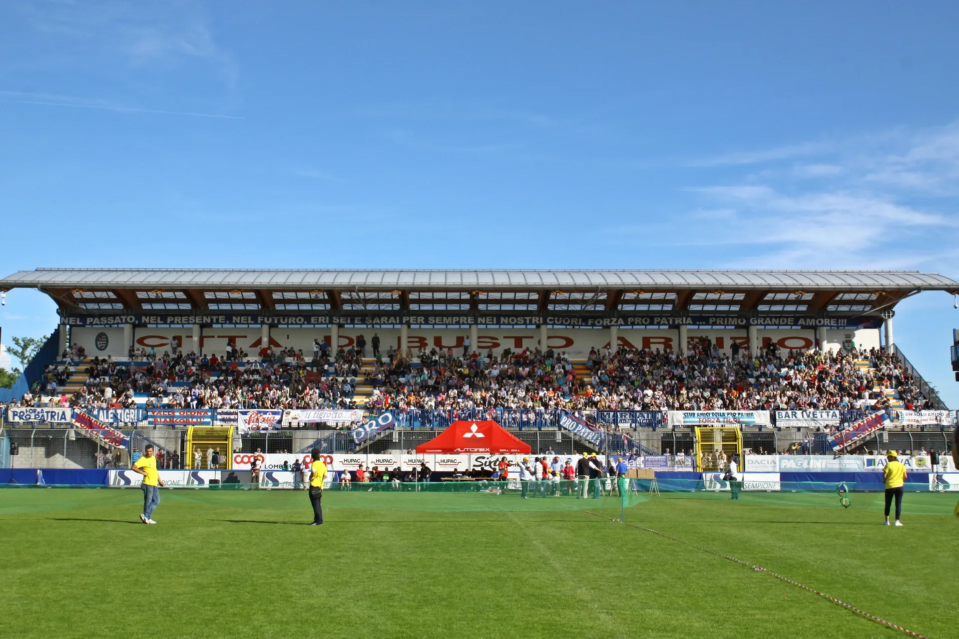 Stadio Carlo Speroni, home of Pro Patria