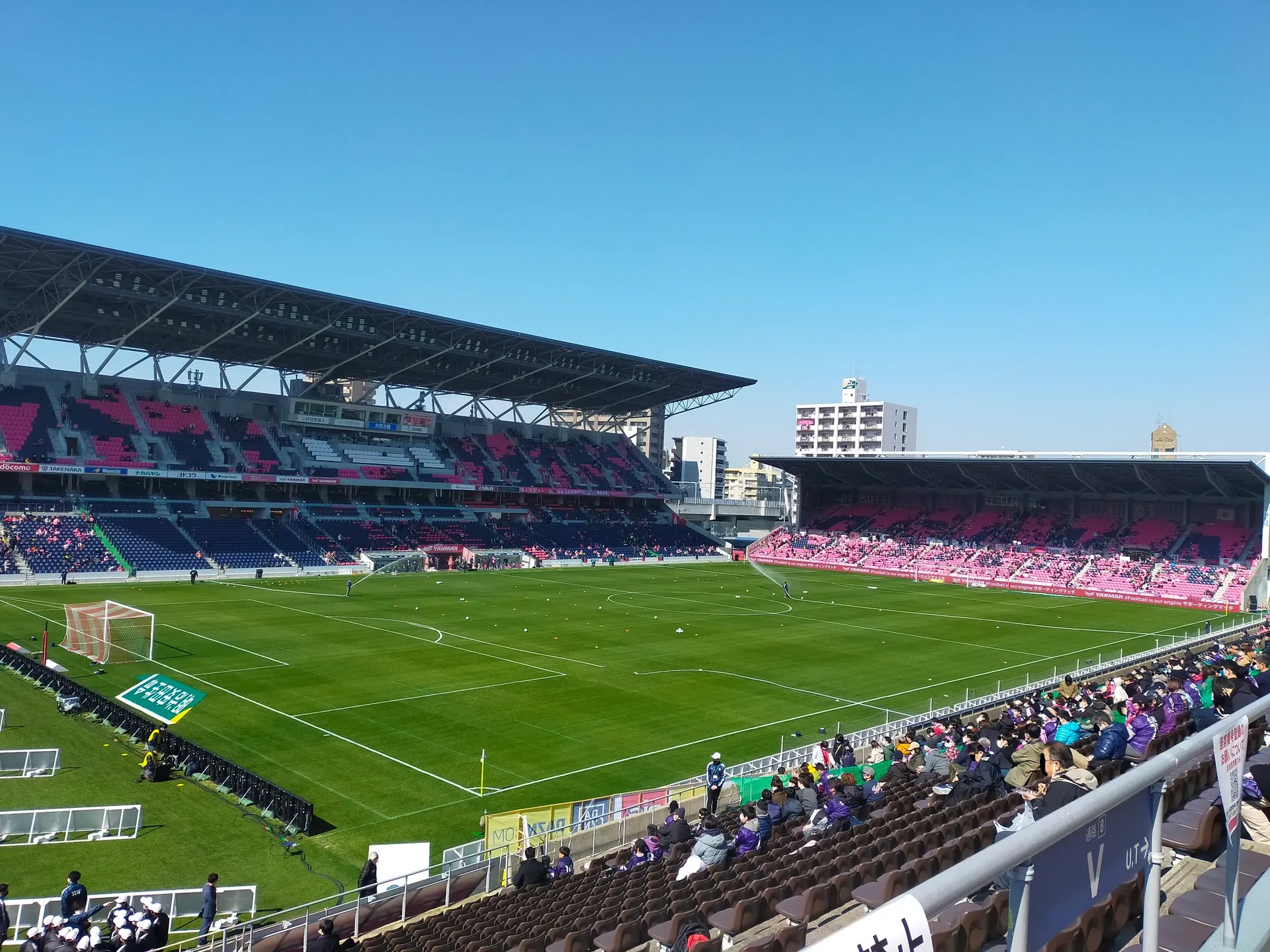 Yodoko Sakura Stadium, home of Osaka