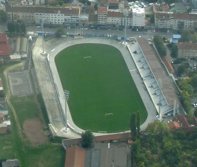 Stadion Kranjčevićeva, home of Rudes