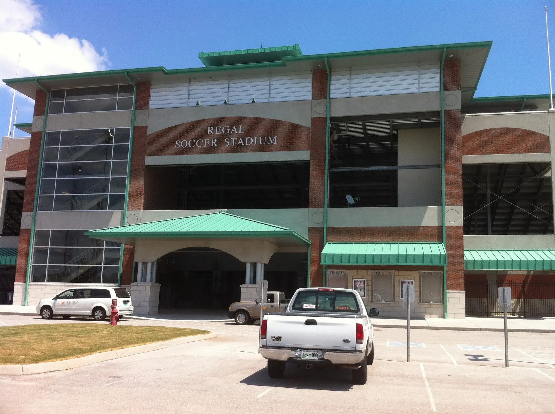 Regal Soccer Stadium, home of One Knoxville