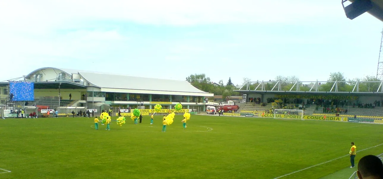 Stadionul Concordia, home of Concordia