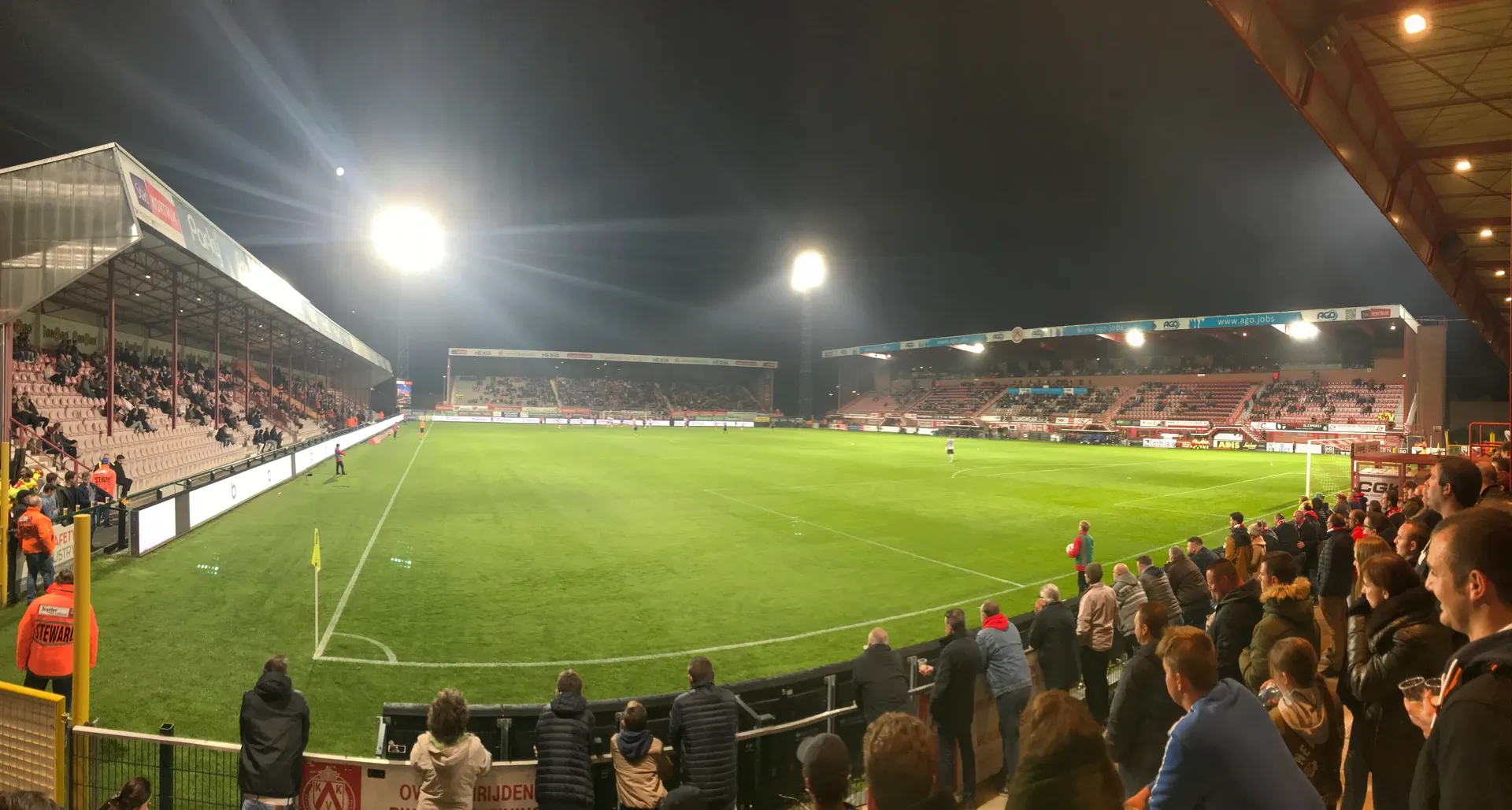 Guldensporenstadion, home of Kortrijk