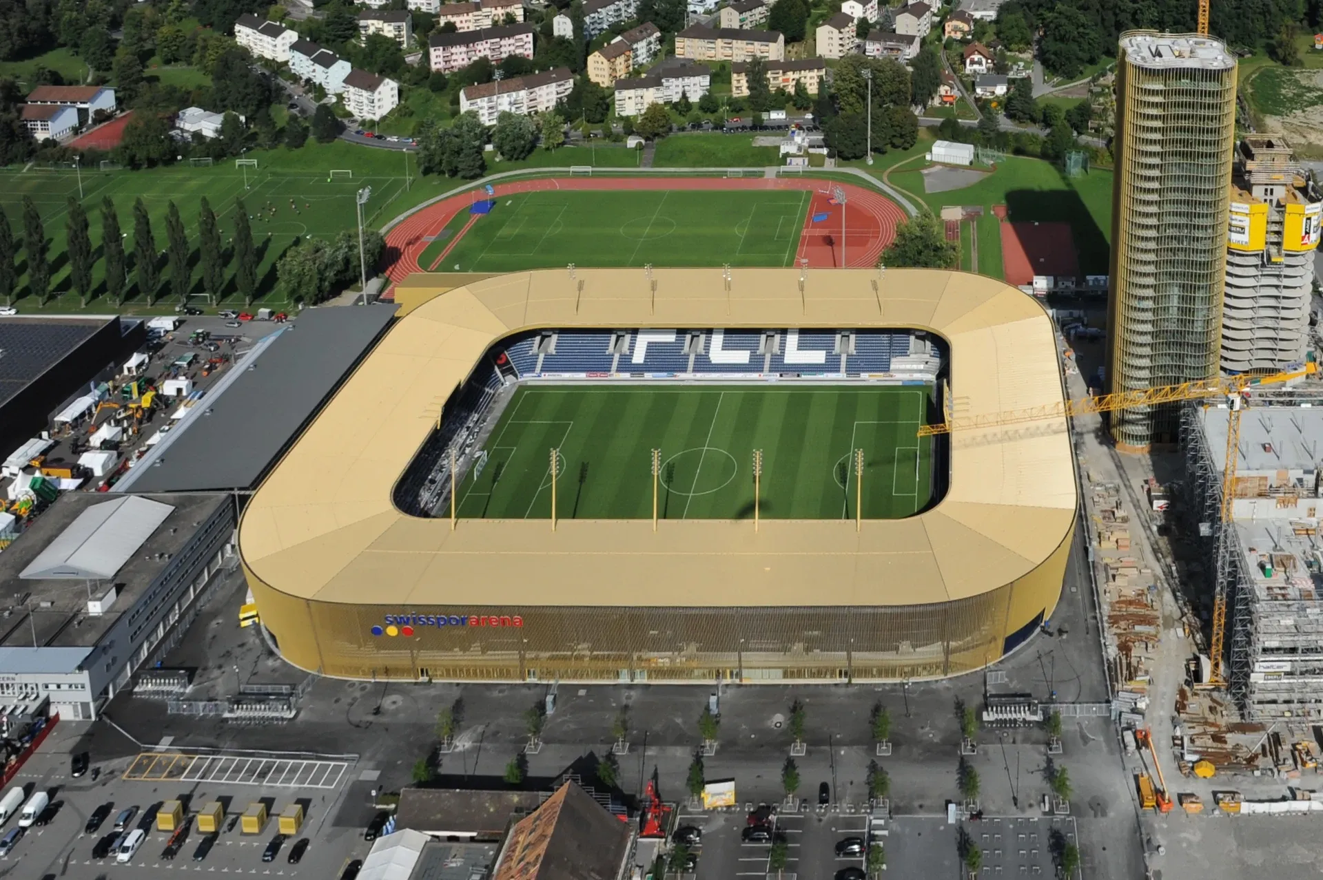Swissporarena, home of FC Luzern
