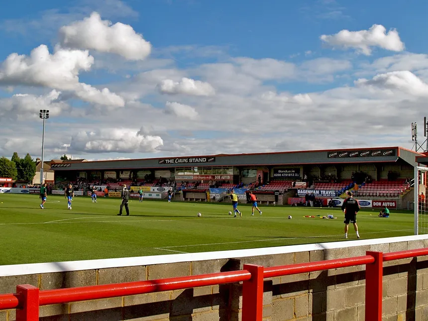 Chigwell Construction Stadium, home of Dagenham & Redbridge