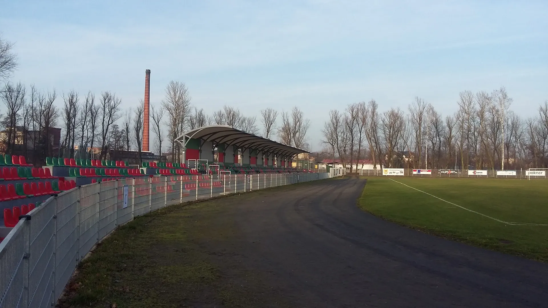 Stadion im. Braci Gadajów, home of Lechia T. Mazowiecki