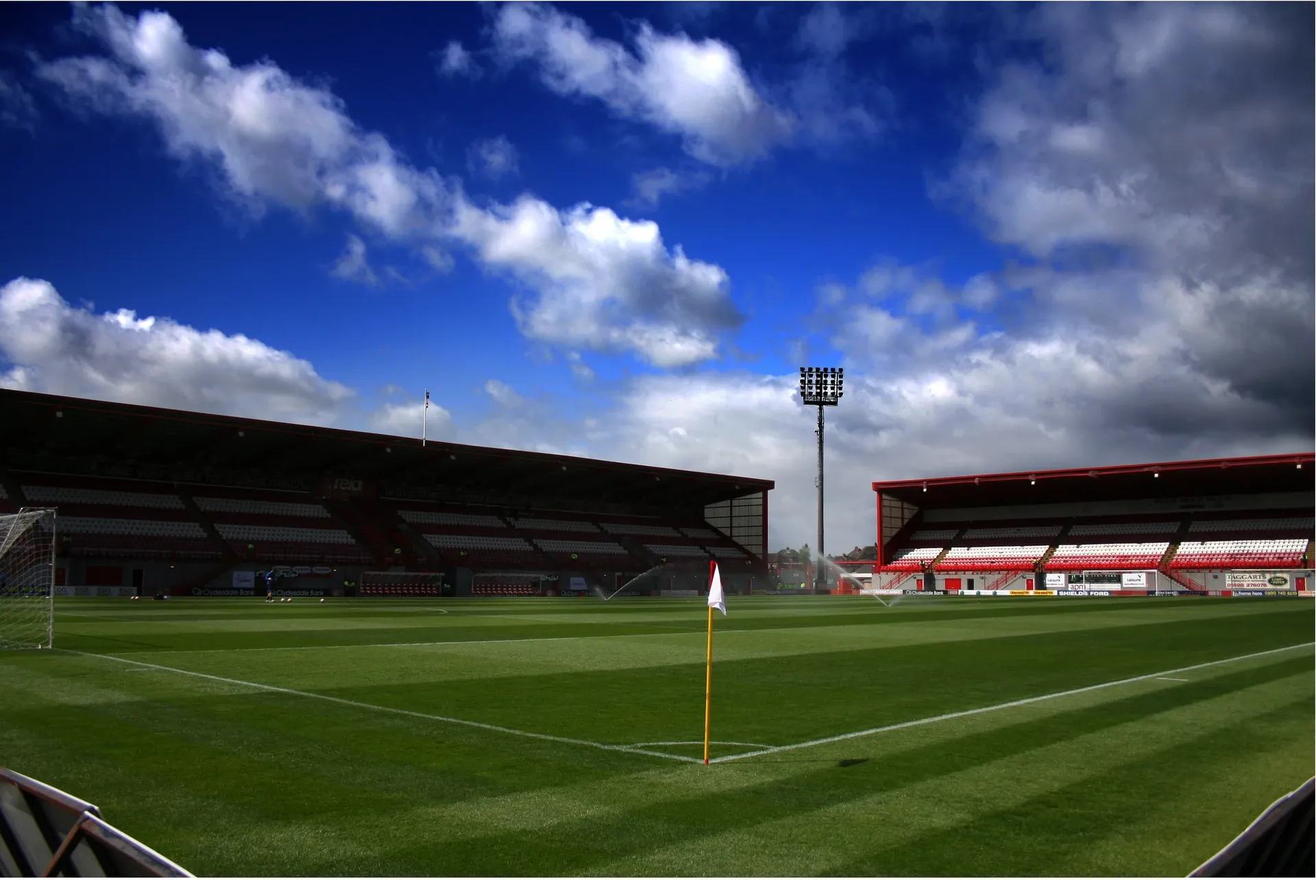 ZLX Stadium, home of Hamilton Academical
