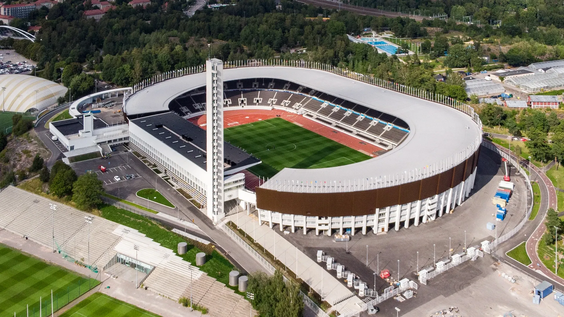 Helsingin olympiastadion, home of Finland