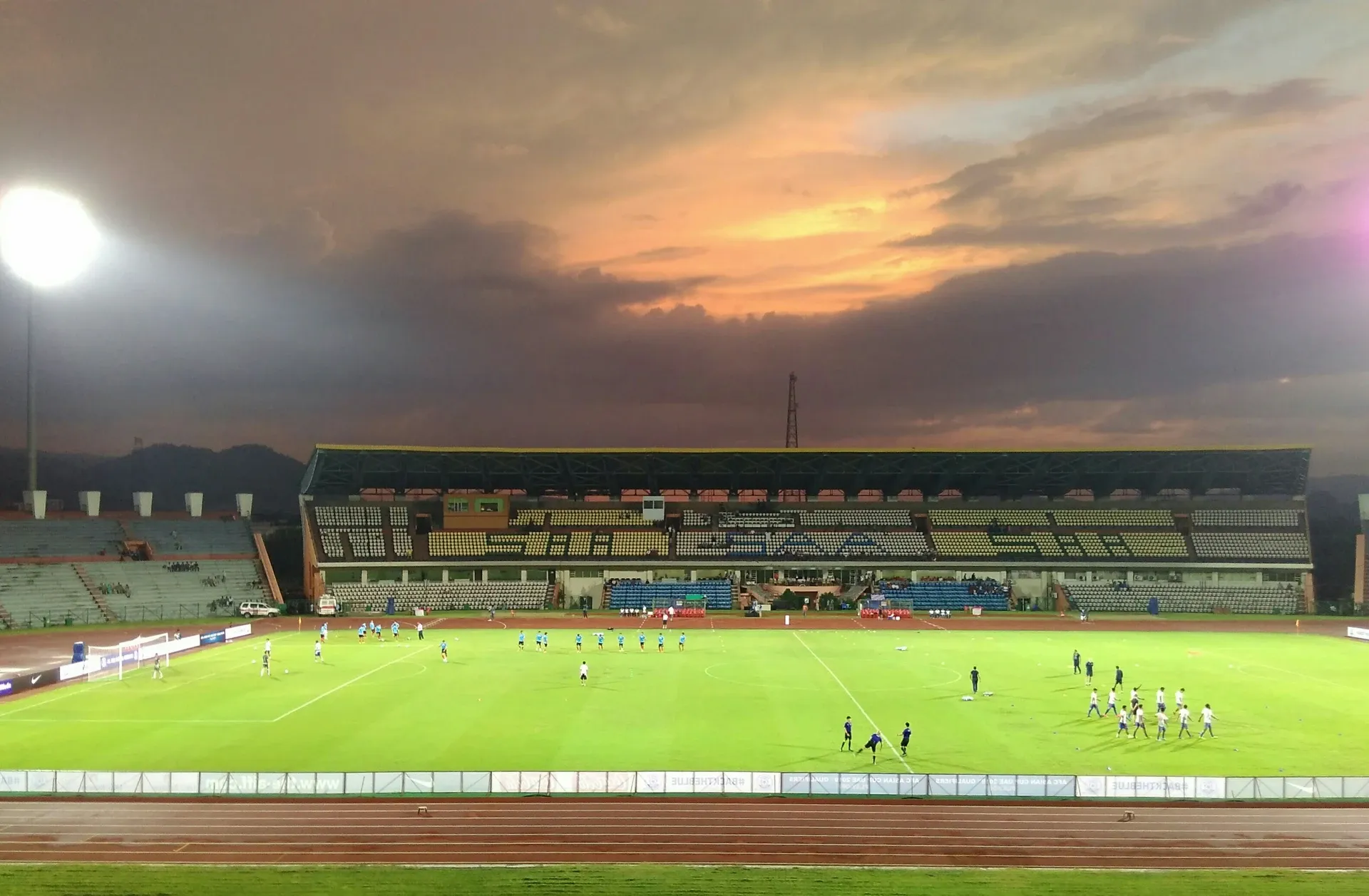 Indira Gandhi Athletic Stadium, home of NorthEast United