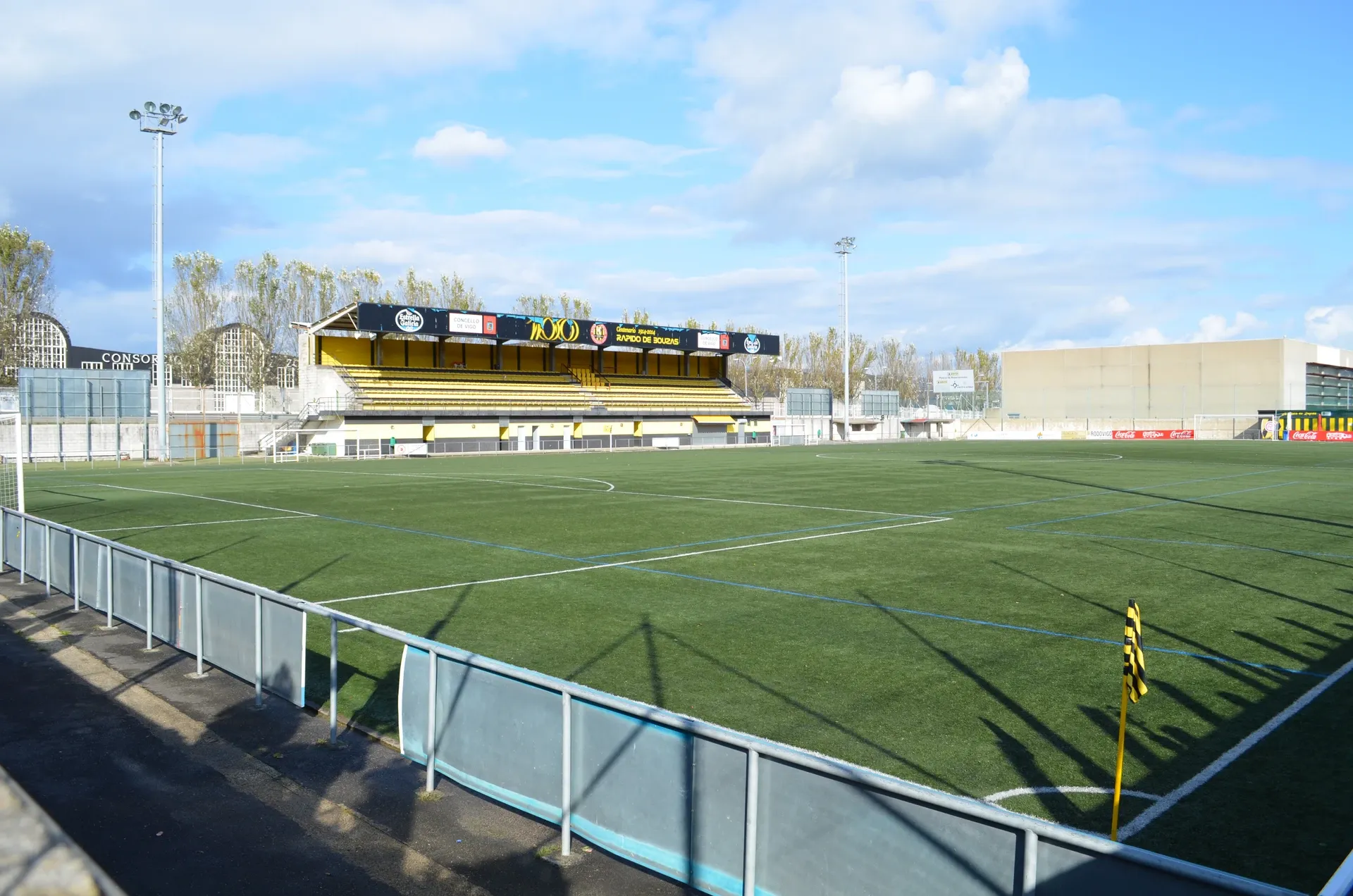 Estadio Baltasar Pujales, home of Rápido de Bouzas