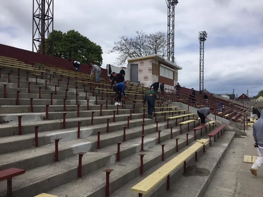 Keyworth Stadium, home of Detroit City