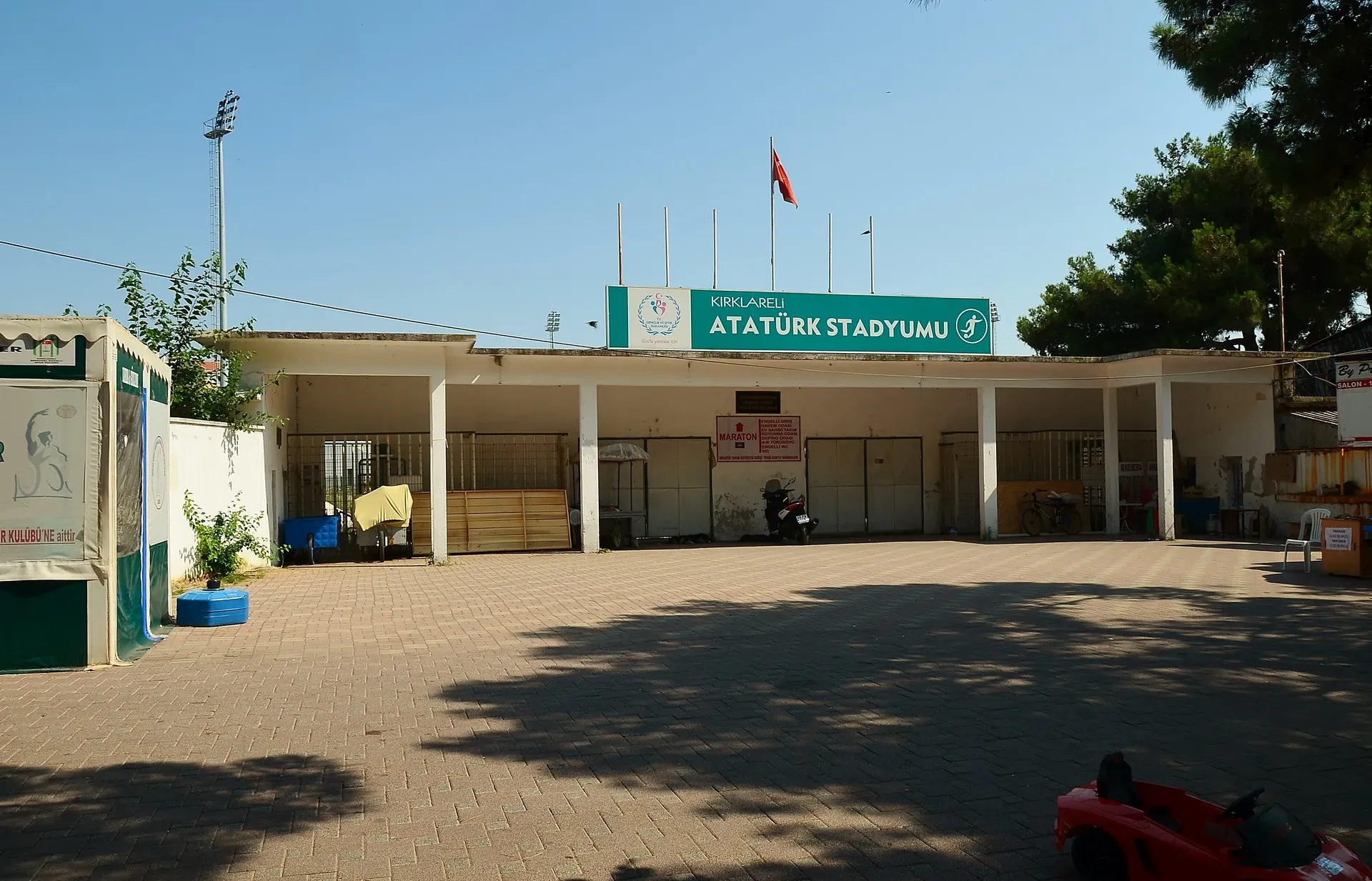 Kırklareli Atatürk Stadyumu, home of Kırklarelispor