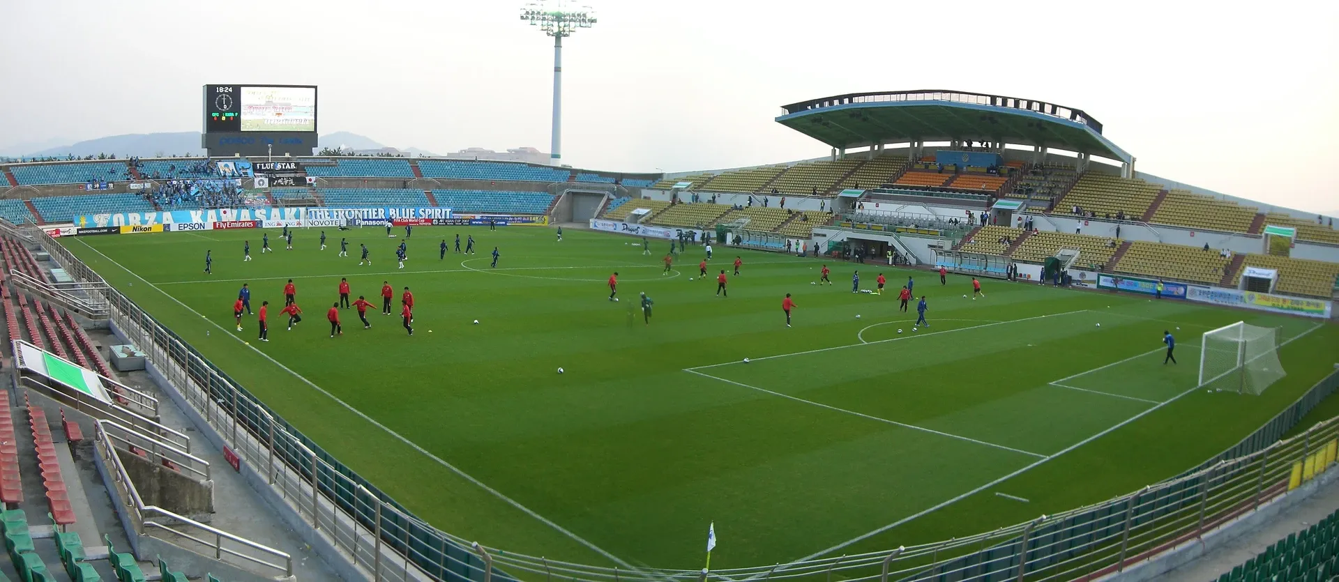 Gwangyang Stadium, home of Jeonnam Dragons