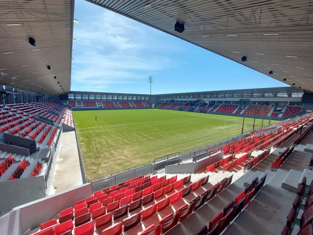 Gradski stadion pod Hisarom, home of Dubočica